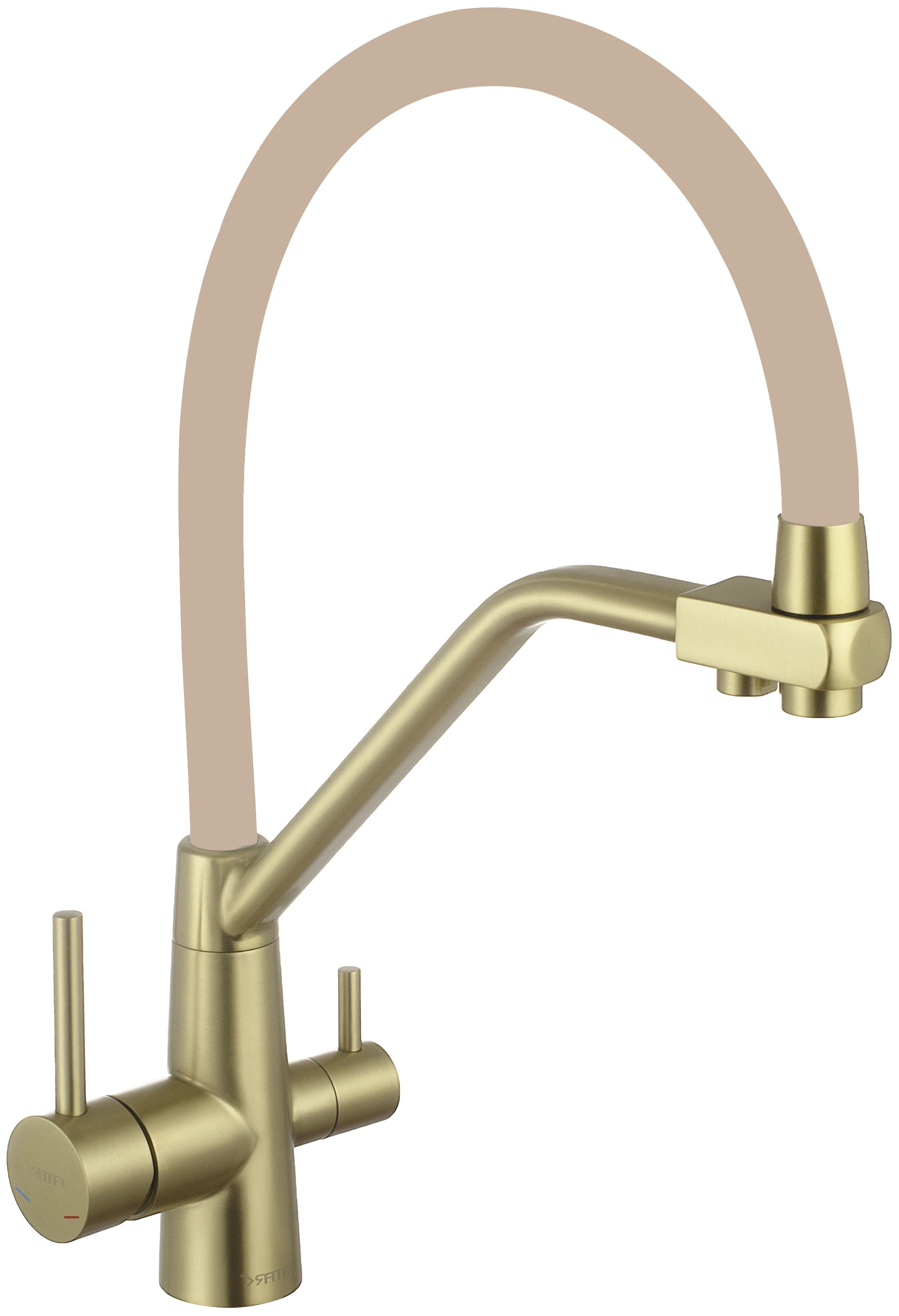 Смеситель для кухонной мойки под фильтр питьевой воды