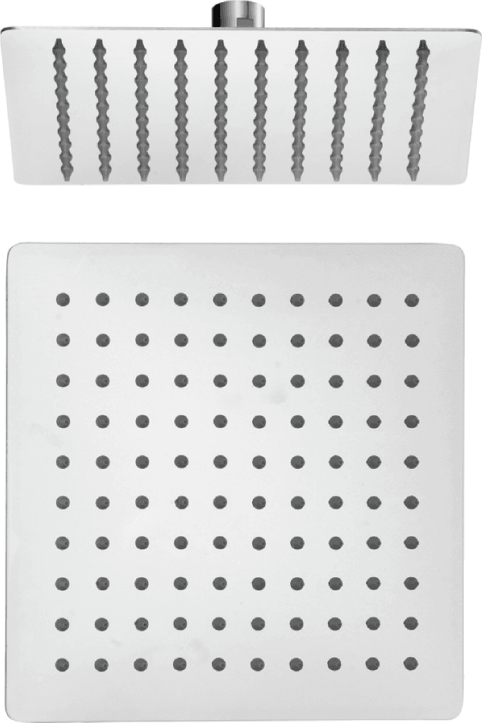S-000F08 · Лейка для верхнего душа 20×20 см