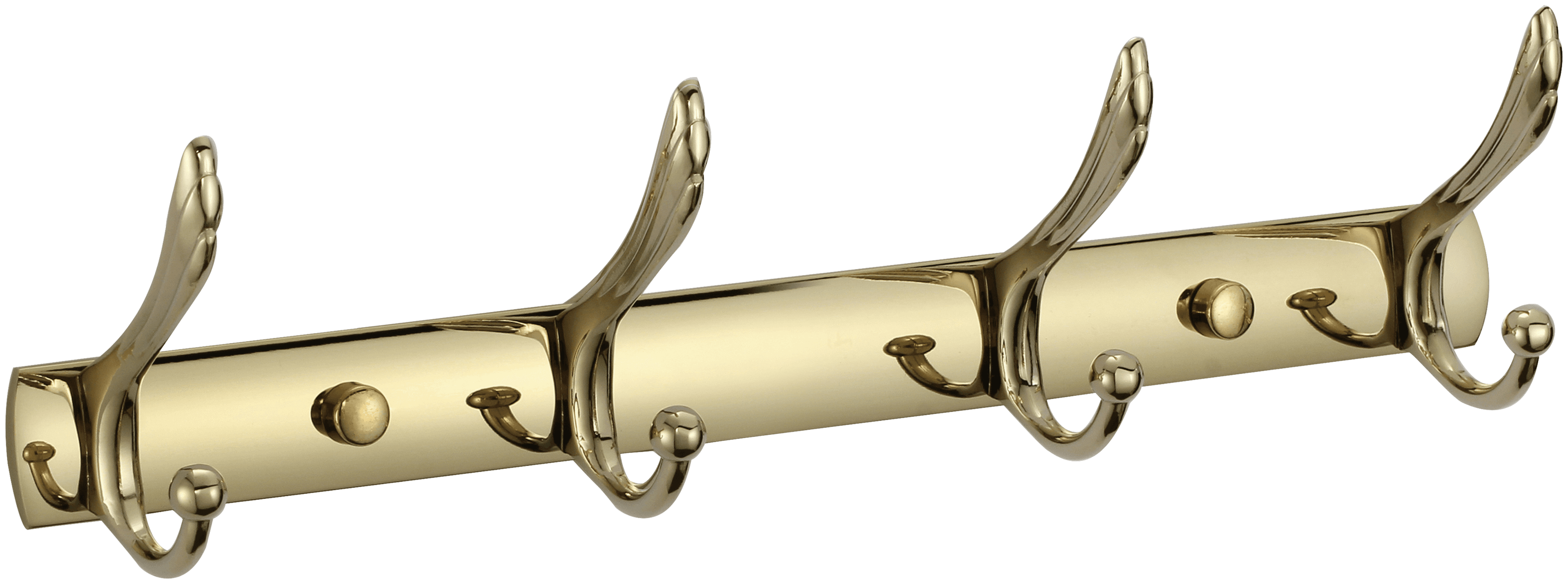 S-00114B · Планка с крючками (4 крючка)