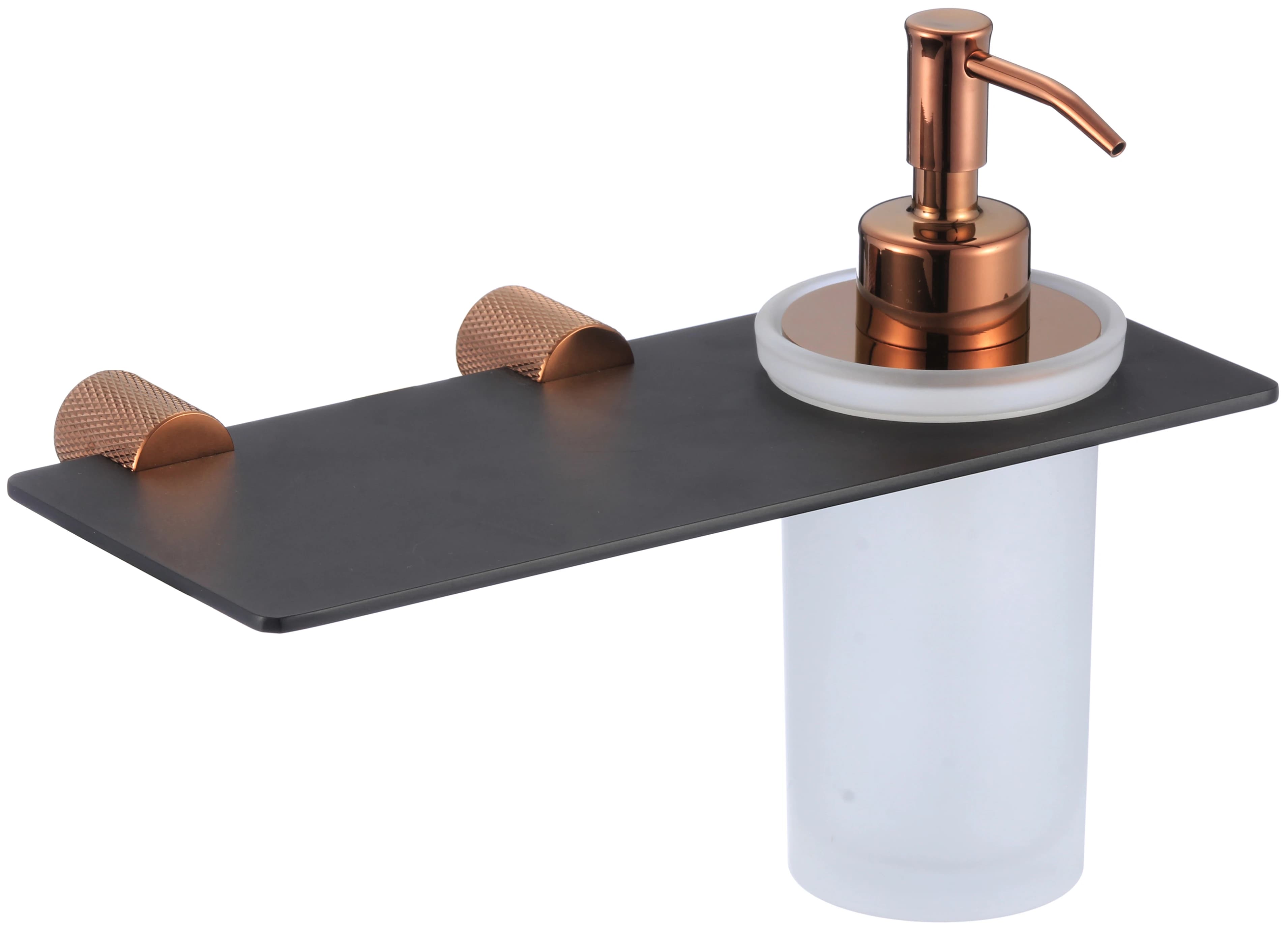 Дозатор для жидкого мыла с настенным держателем