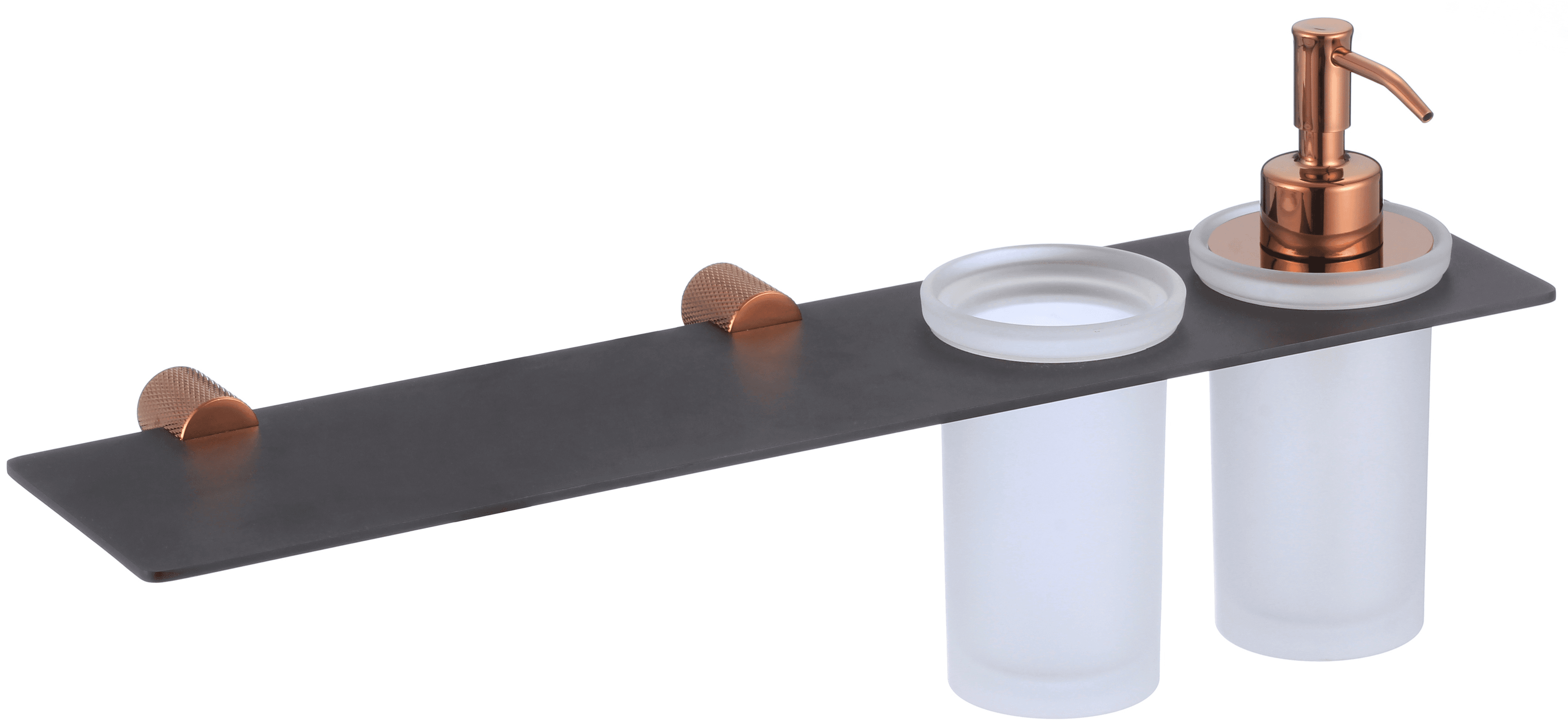 S-002169HD · Держатель дозатора для жидкого мыла и стакана