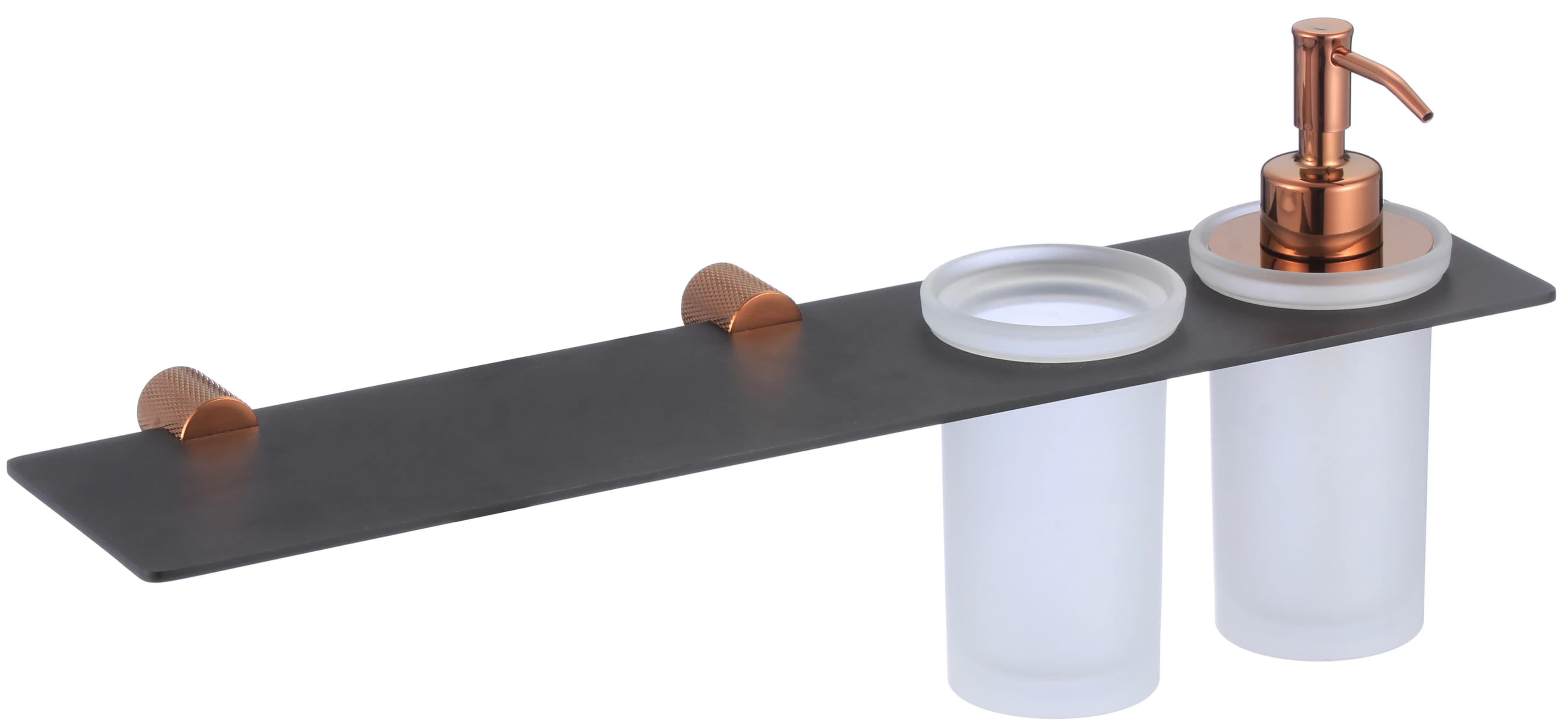 Держатель дозатора для жидкого мыла и стакана