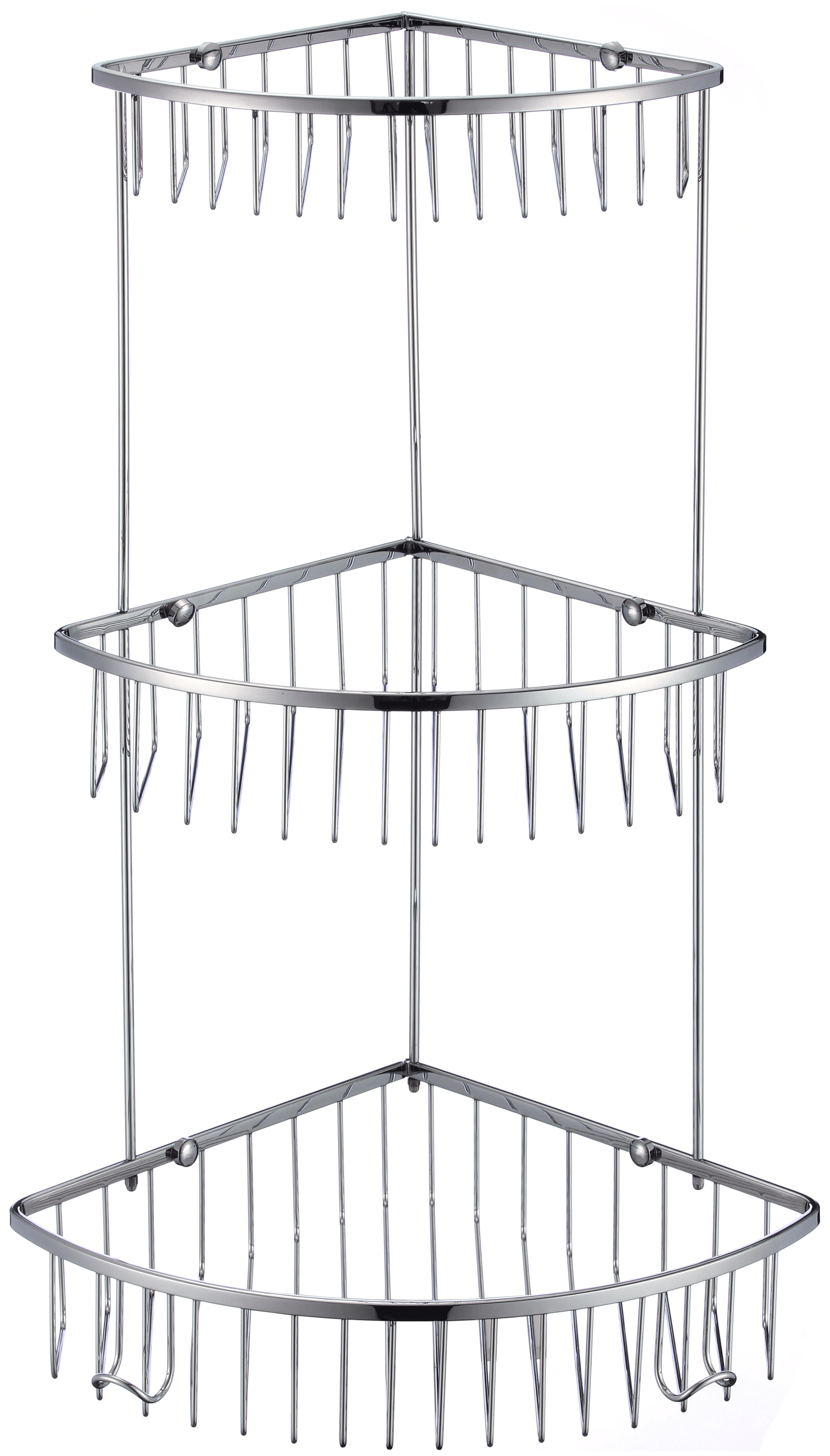 S-002514-3 · Полка решетка угловая тройная