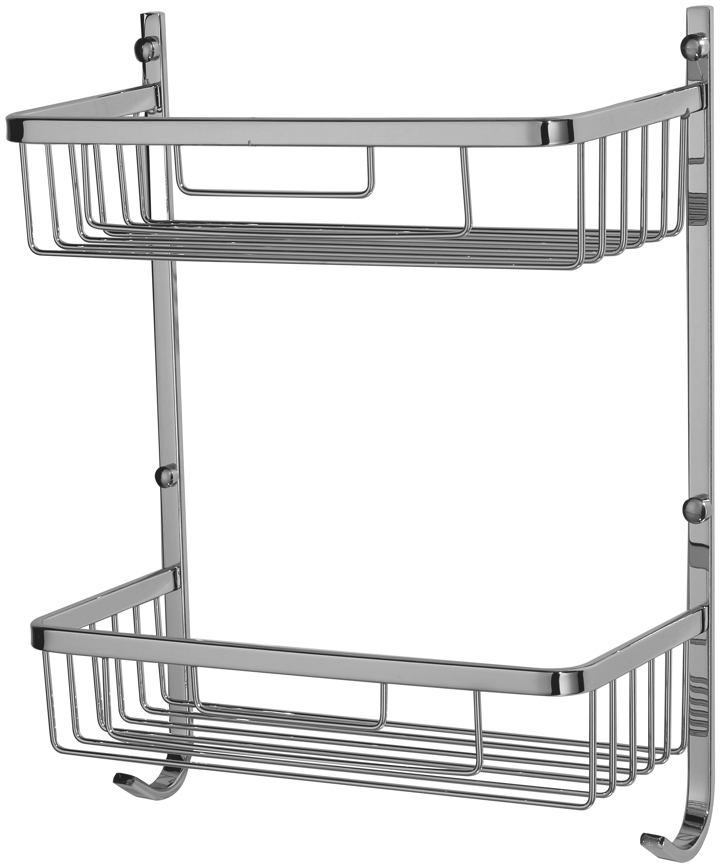 S-002522 · Полка решетка прямая двойная
