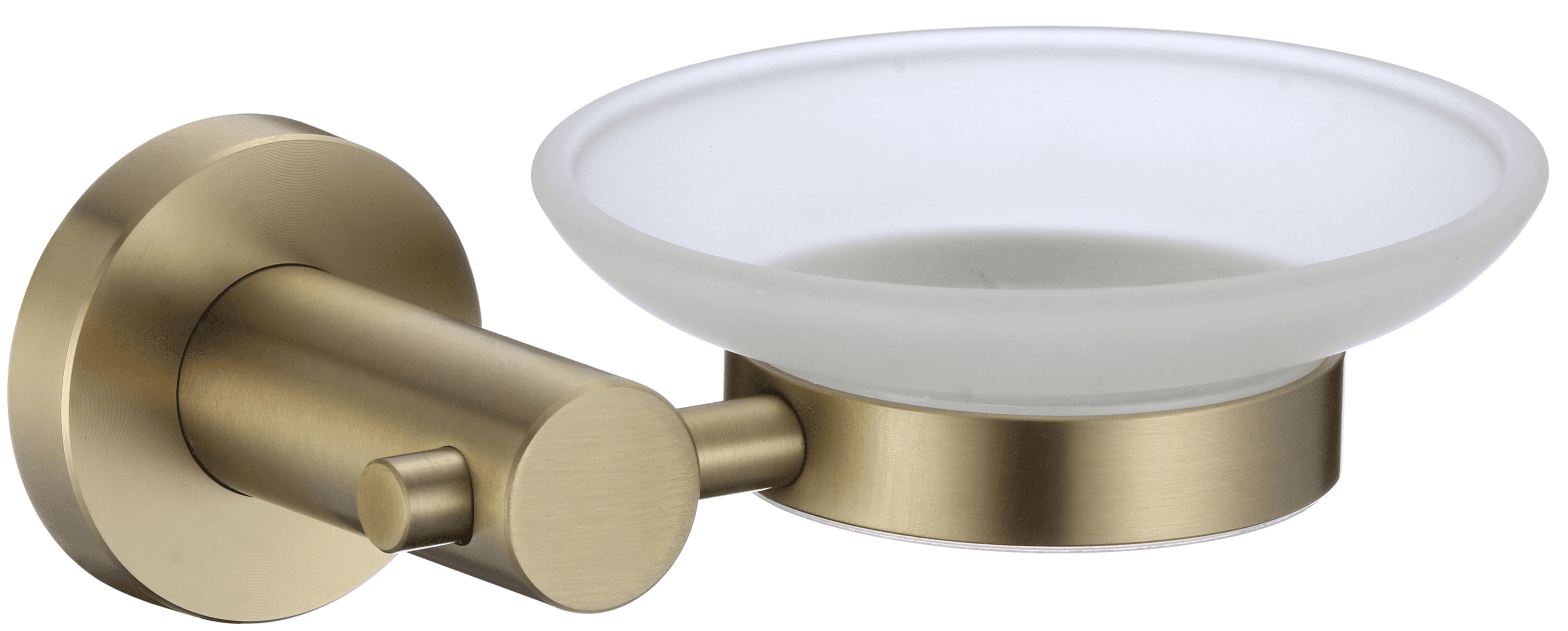 S-005659C · Мыльница стеклянная с настенным держателем