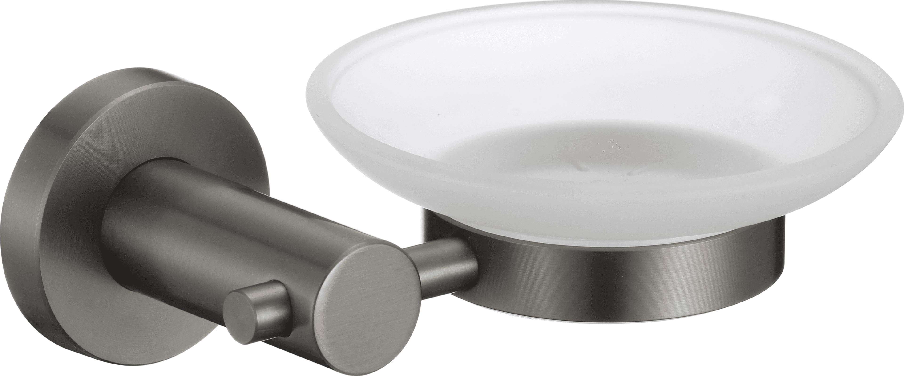 S-005659Q · Мыльница стеклянная с настенным держателем