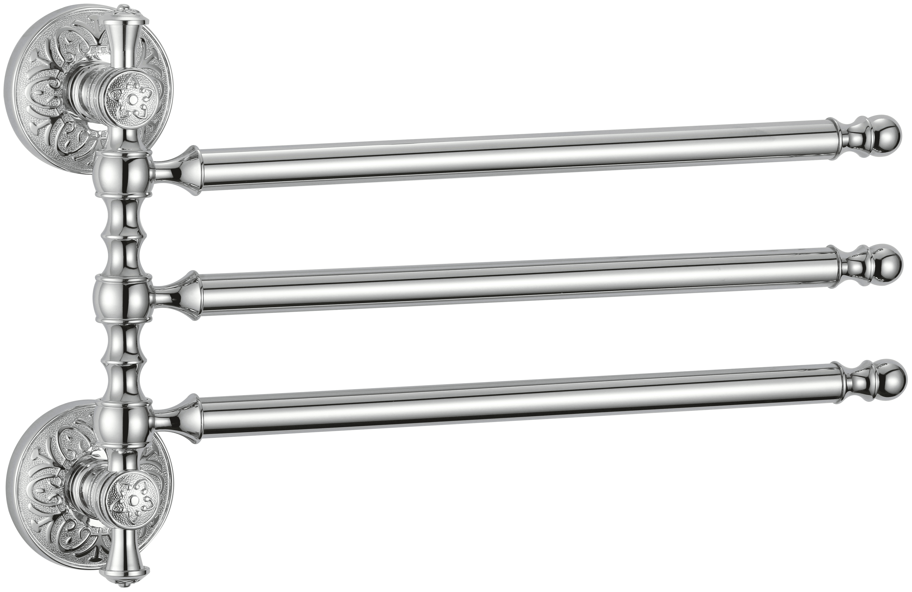 S-005803A · Держатель для полотенец поворотный (3-ой)