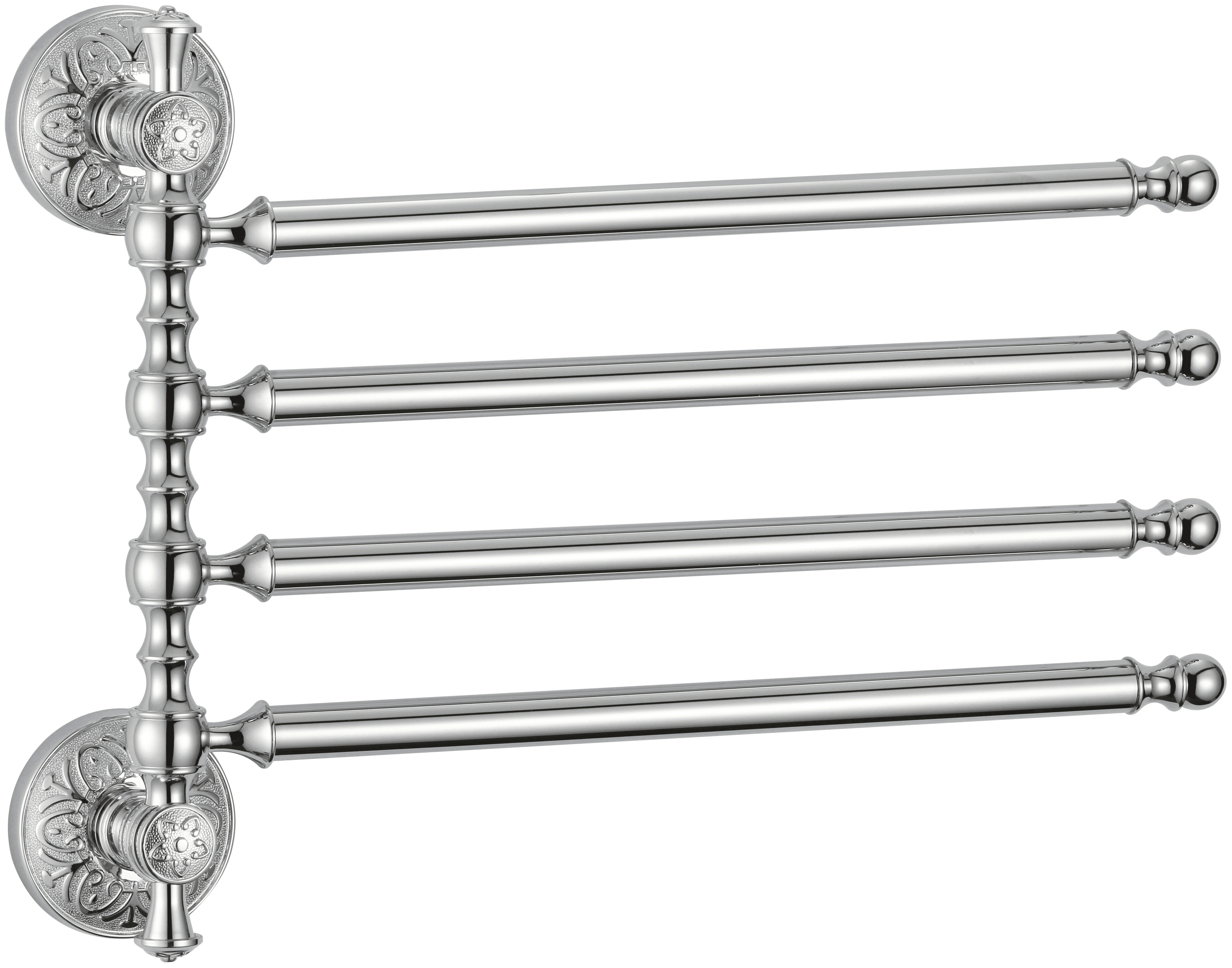 S-005804A · Держатель для полотенец поворотный (4-ой)