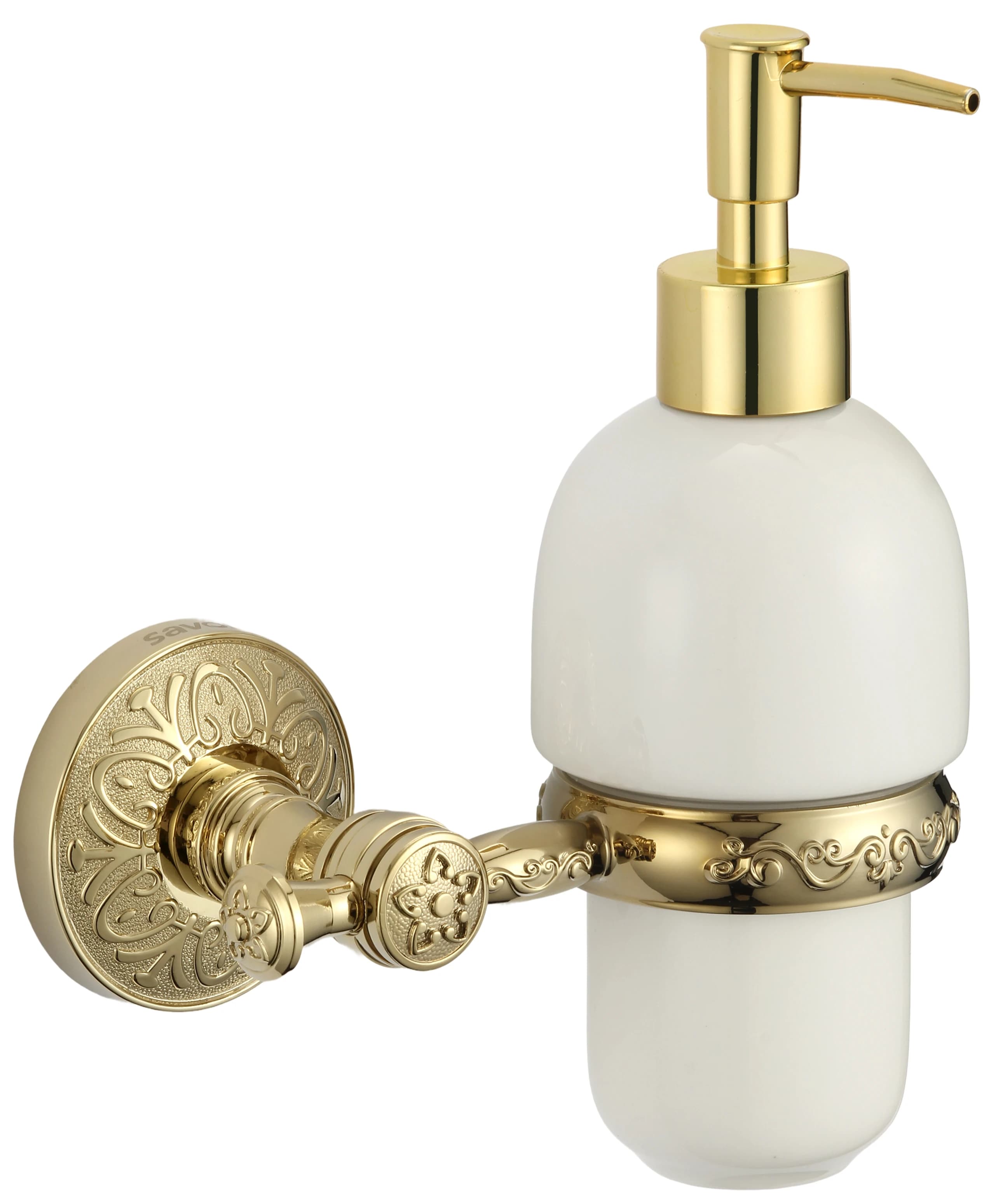 Дозатор для жидкого мыла с настенным держателем