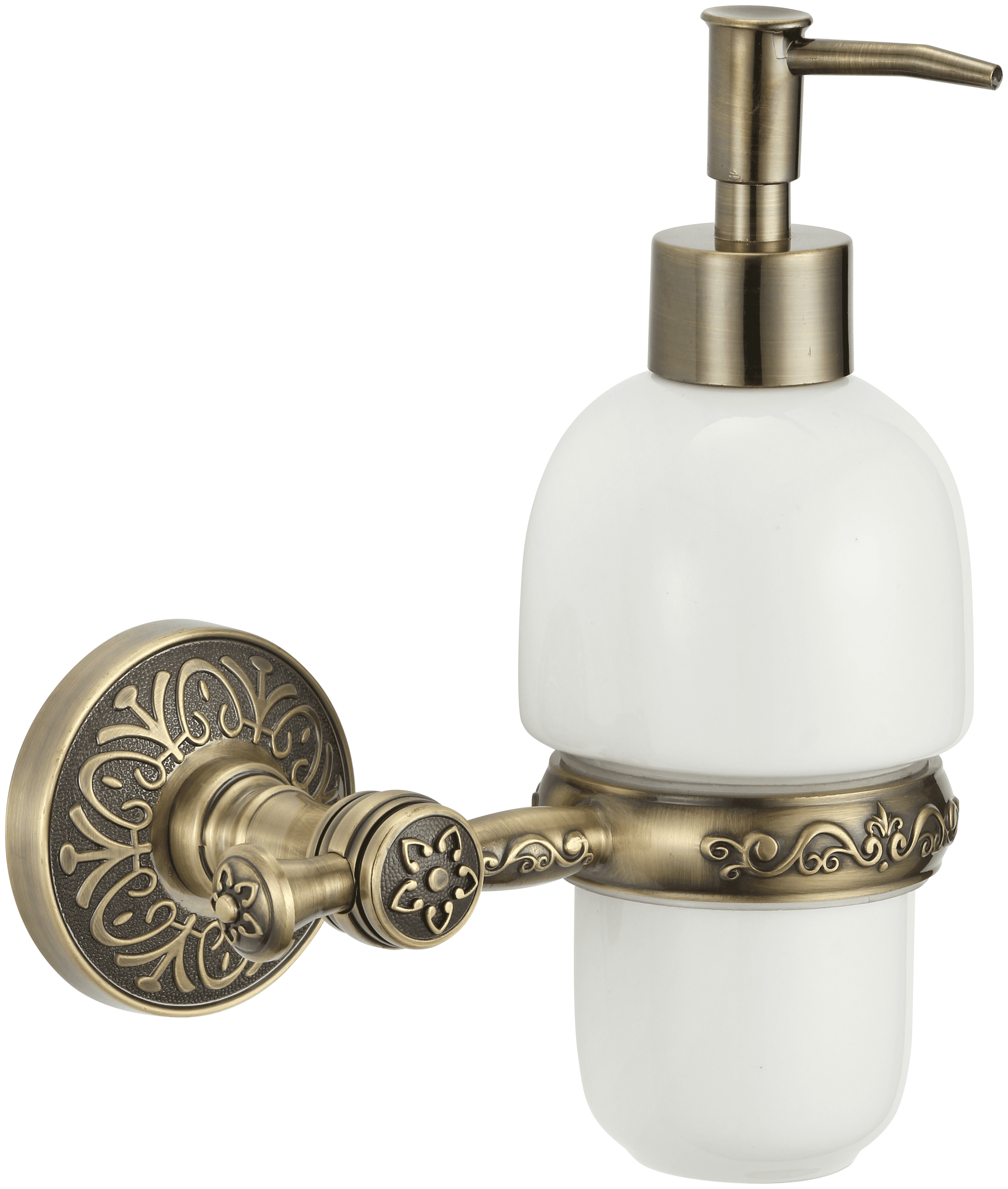 S-005831C · Дозатор для жидкого мыла с настенным держателем