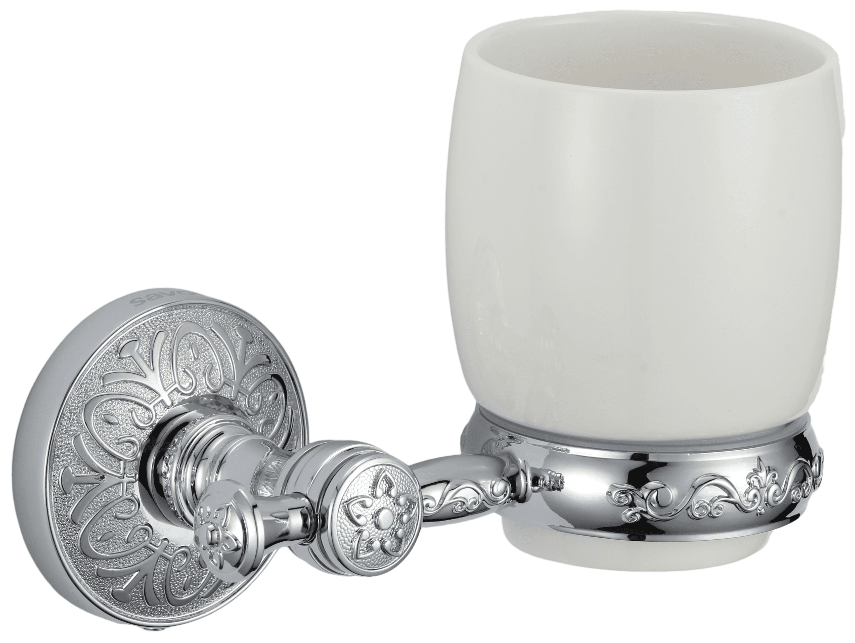 S-005858A · Стакан керамический с настенным держателем