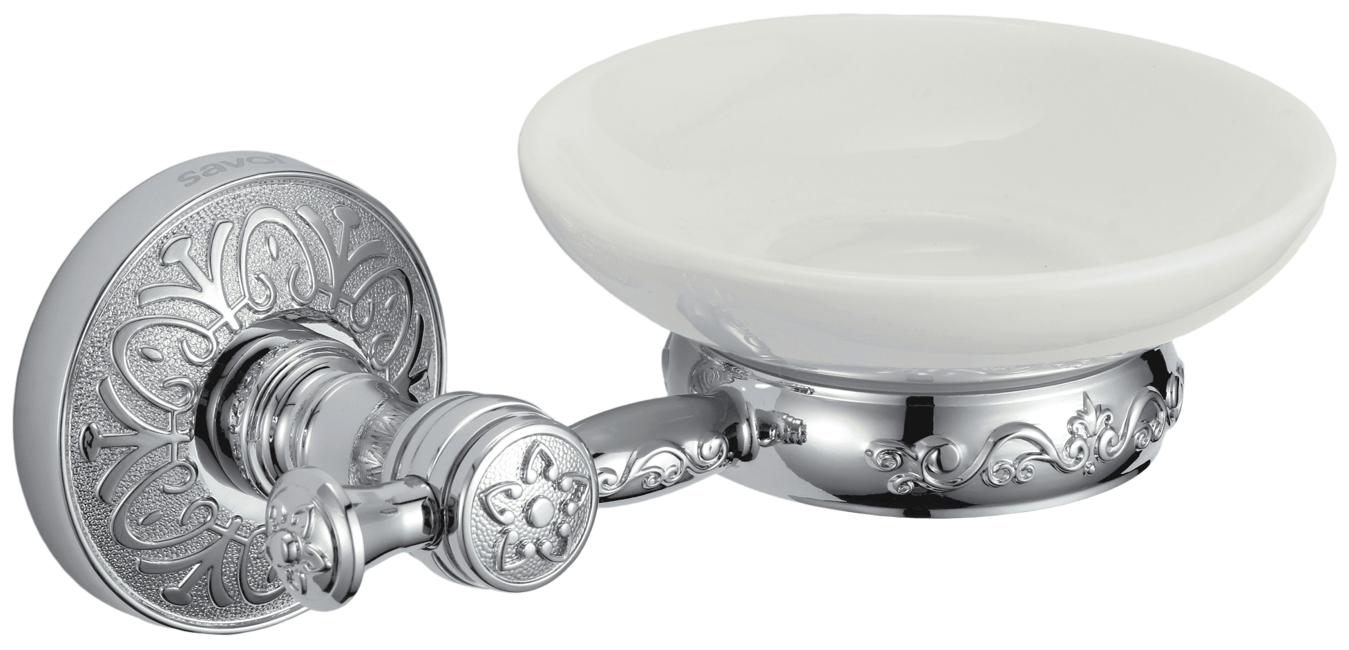 S-005859A · Мыльница керамическая с настенным держателем