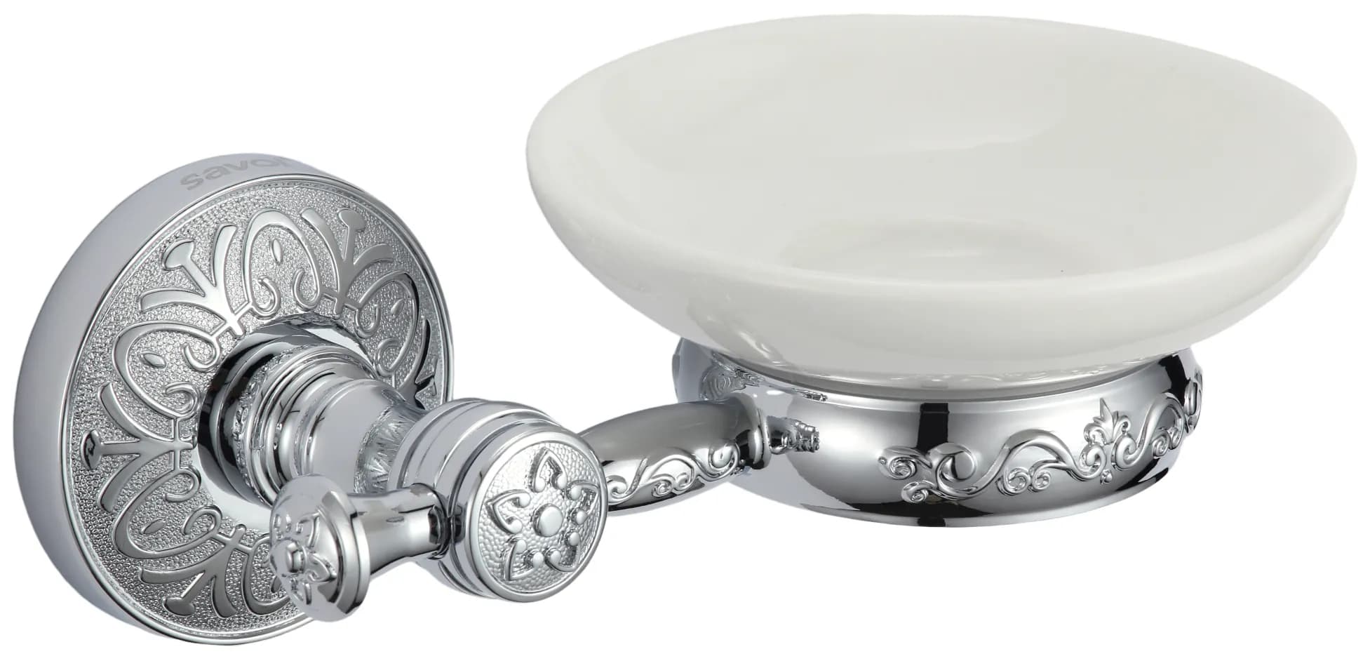 Мыльница керамическая с настенным держателем