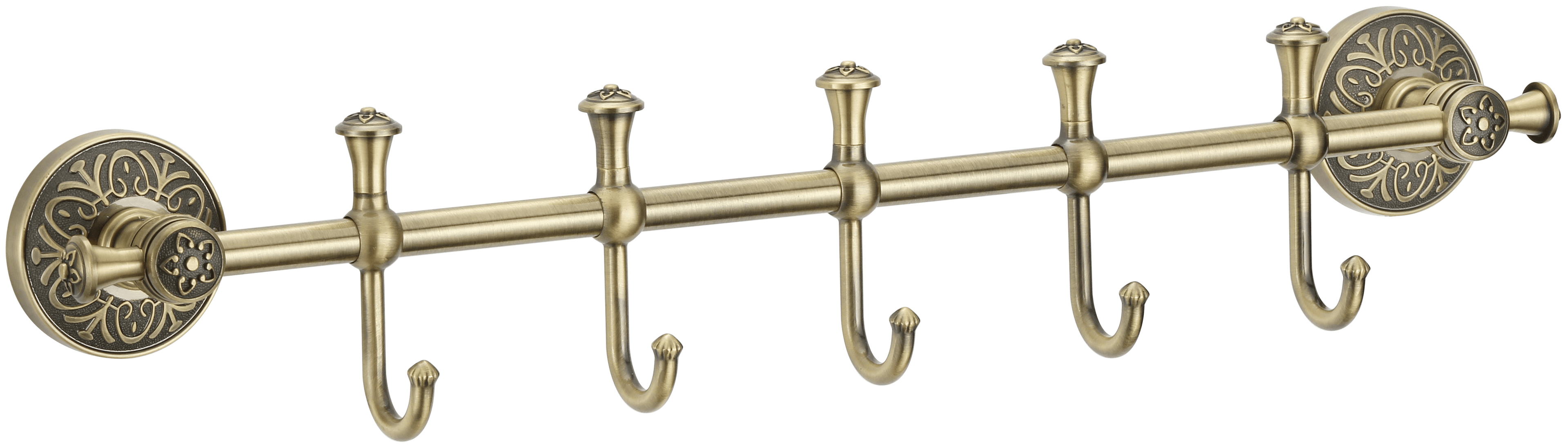 S-005875C · Планка с крючками (5 крючков)