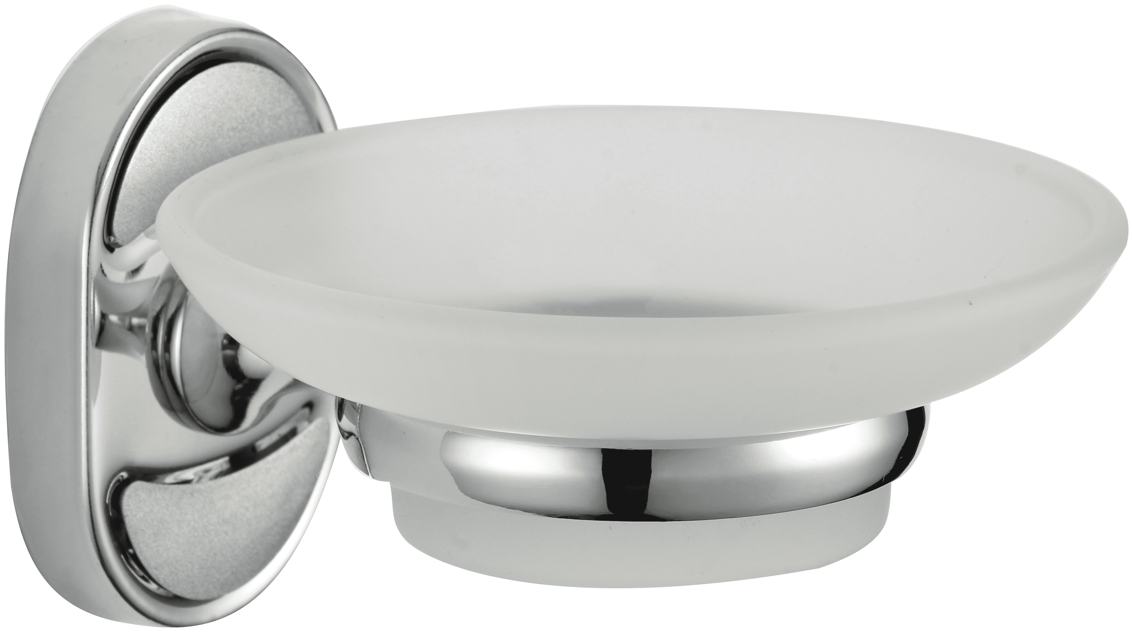 S-007059 · Мыльница стеклянная с настенным держателем