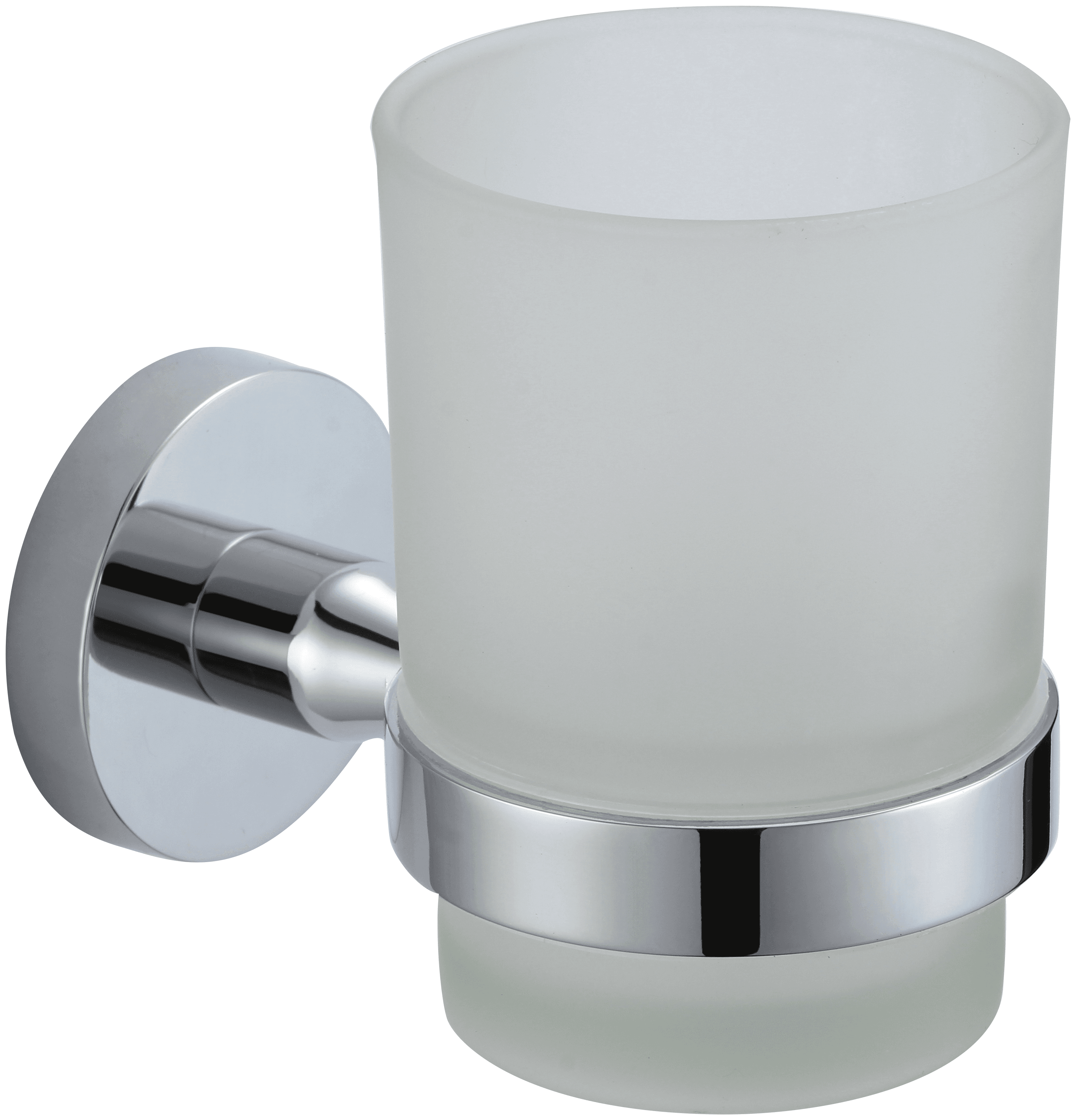 S-008758 · Стакан стеклянный с настенным держателем