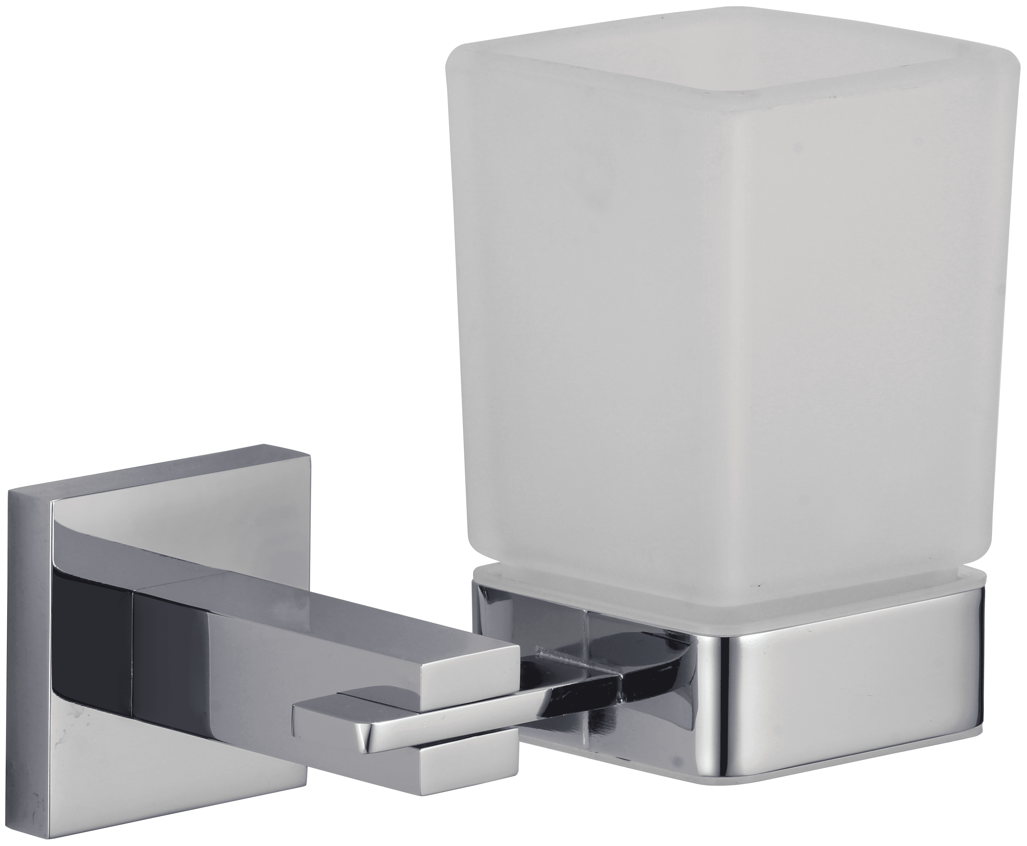 S-06558A · Стакан стеклянный с настенным держателем