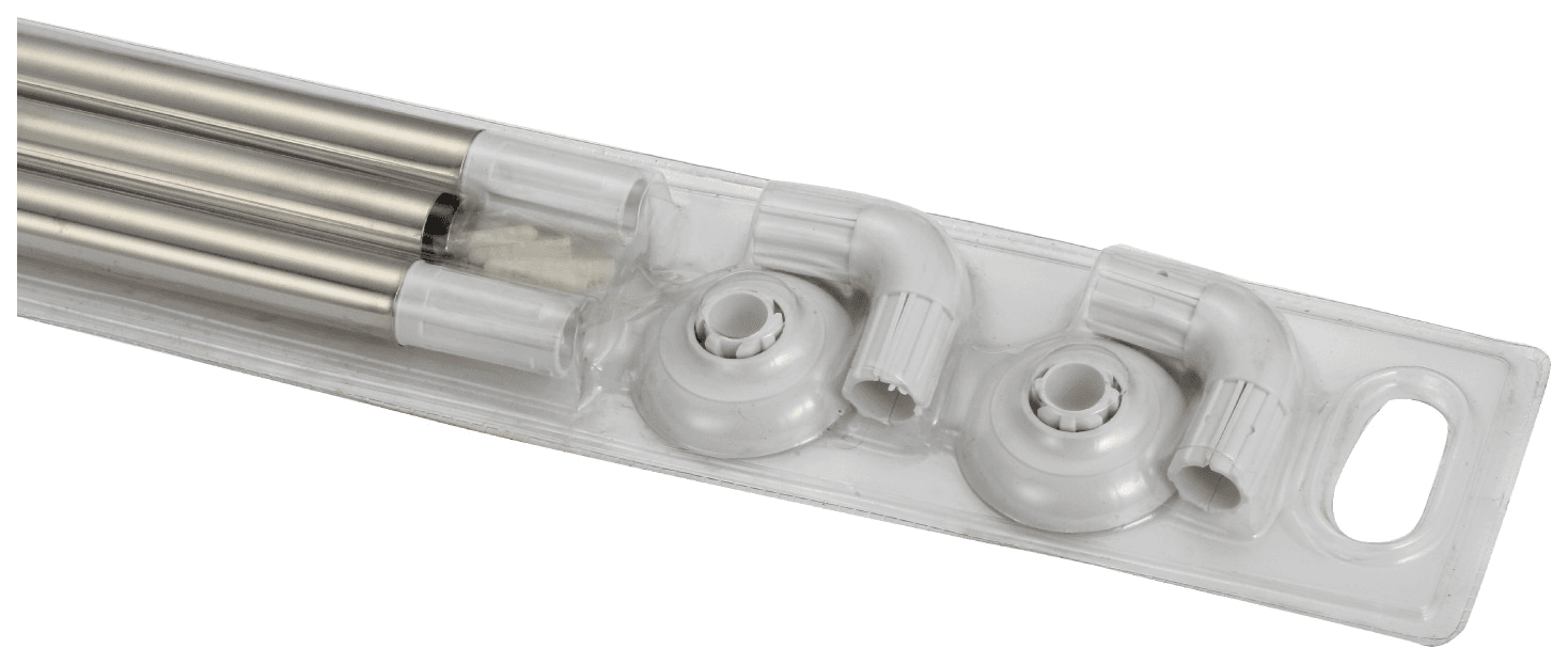 S-09090S · Универсальный карниз для ванной комнаты