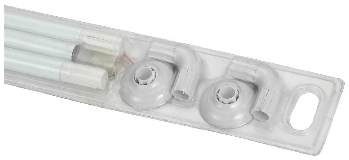 Универсальный карниз для ванной комнаты