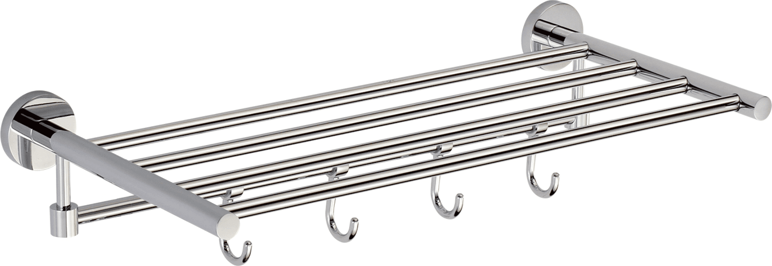 S-508745 · Полка для полотенец 50 см(5 крючков)