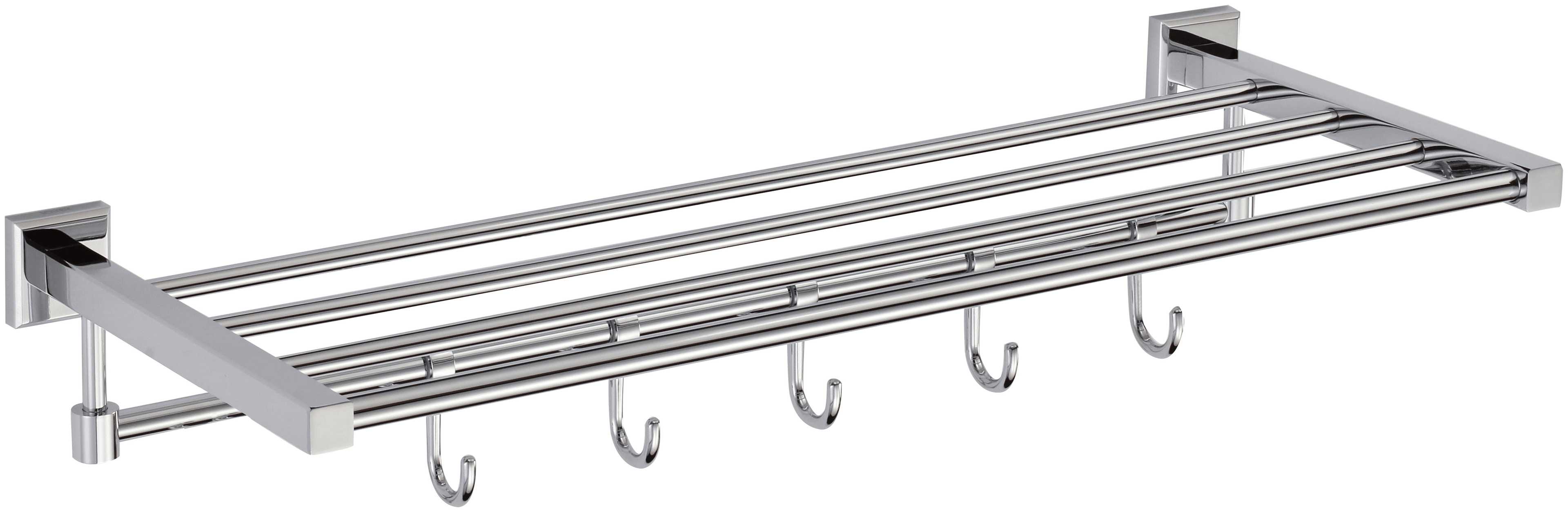 S-609544 · Полка для полотенец 60 см 6 крючков