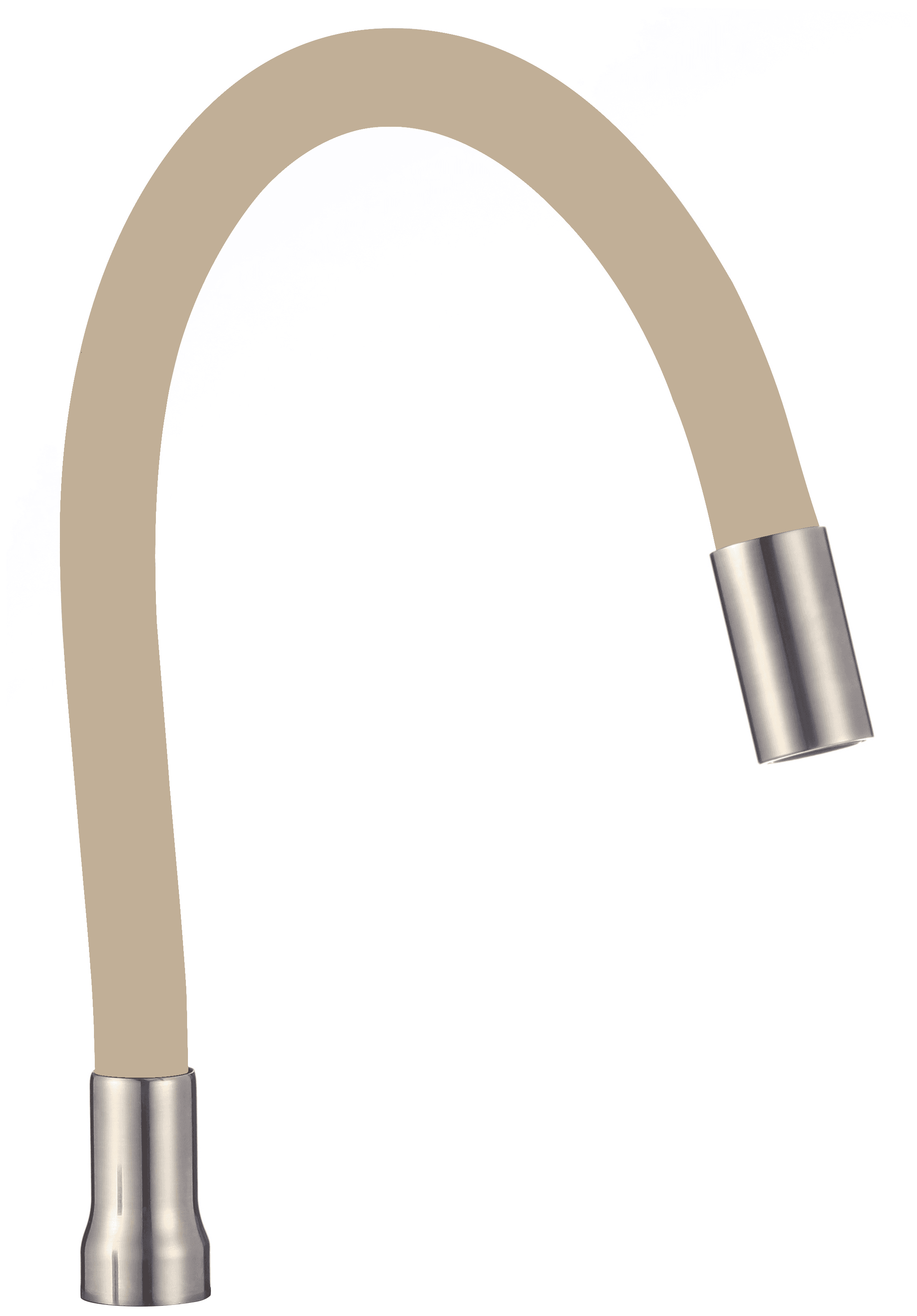 S-CG12L · Гибкий излив 1/2″ бежевый