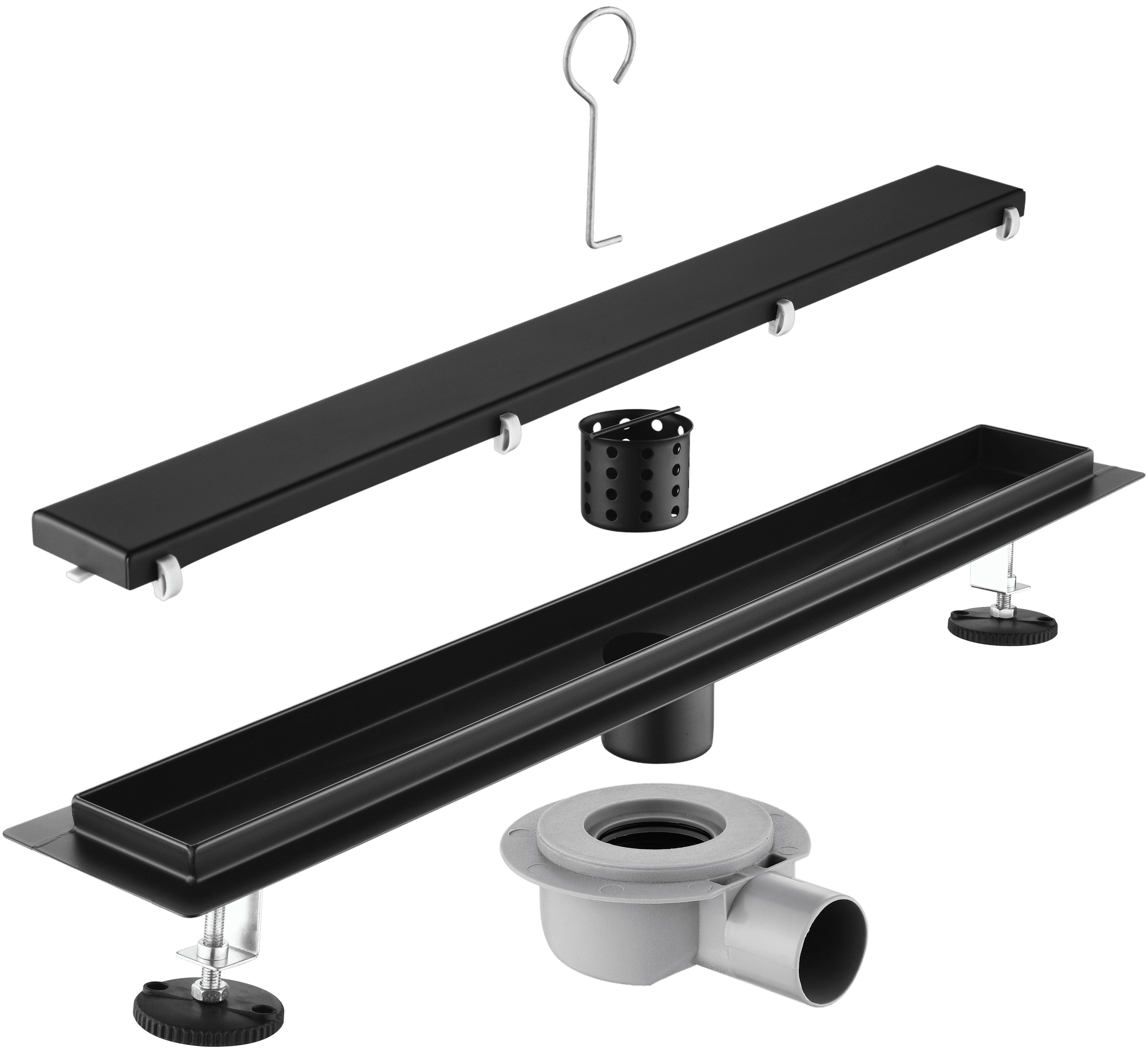 S-DL01H-30 · Трап для душа под плитку 30 см