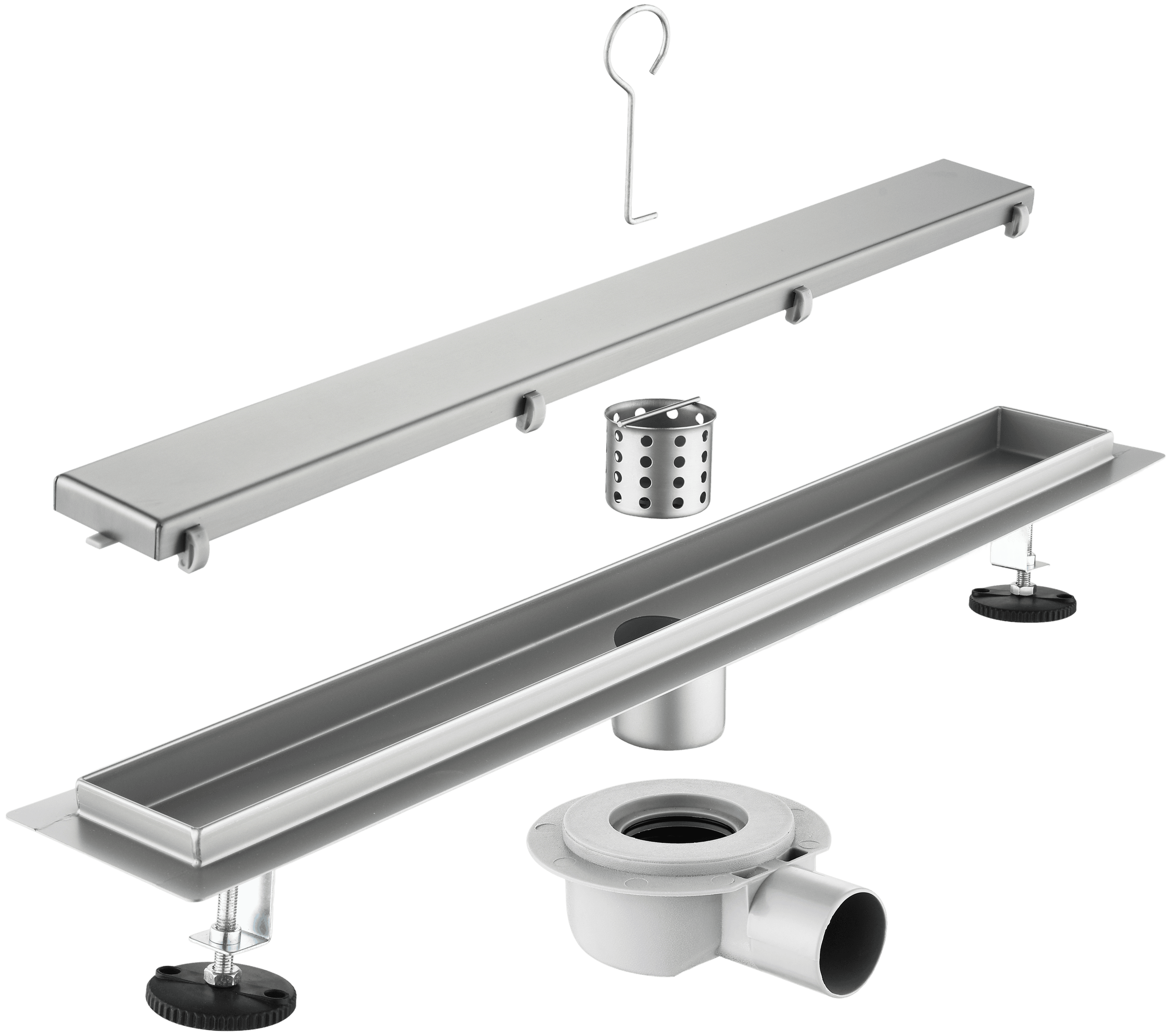 S-DL01L-30 · Трап для душа под плитку 30 см