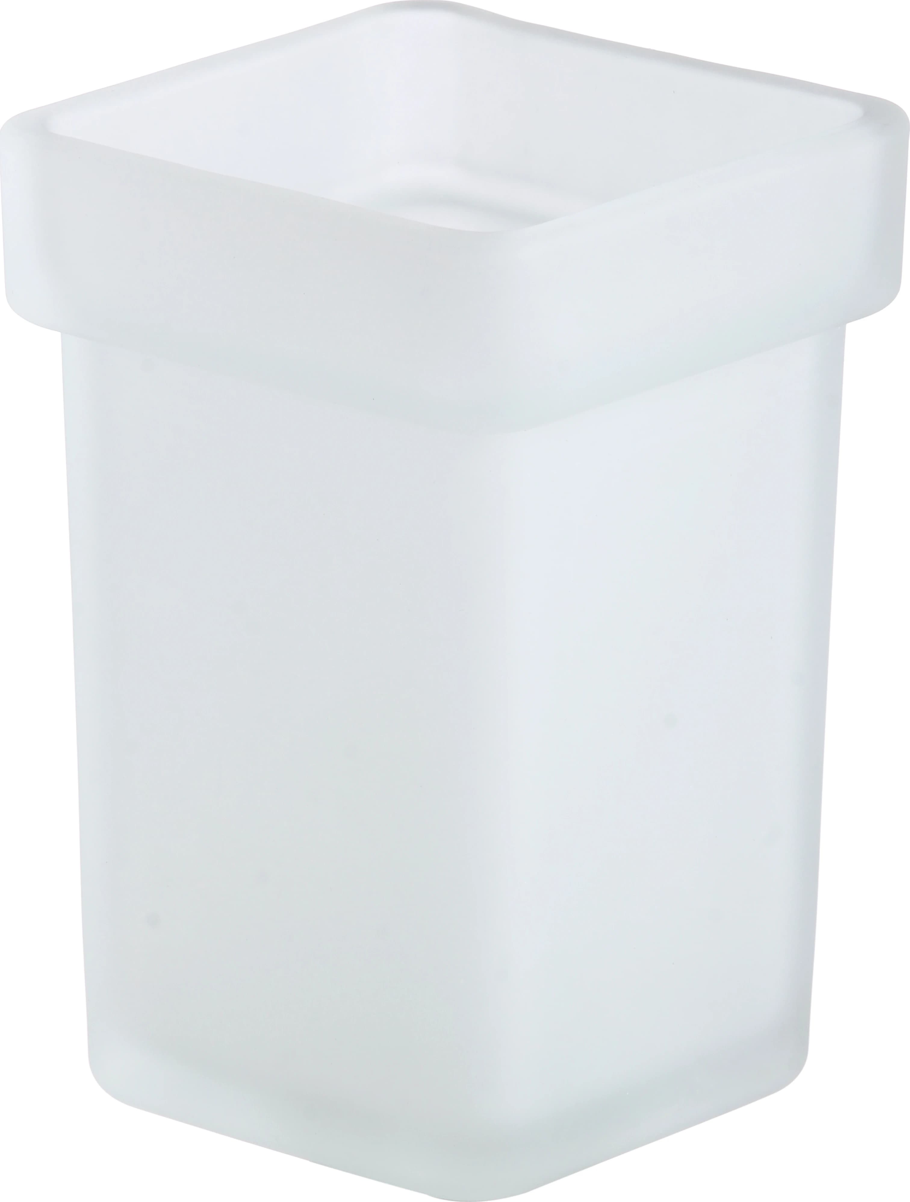 Стакан для туалетного ёршика стеклянный