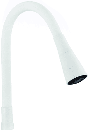 S-MCG-W · Гибкий излив 1/2″ белый