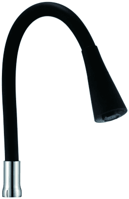 S-MCG01 · Гибкий излив 1/2″ черный