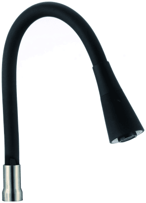 S-MCG01L · Гибкий излив 1/2″ черный