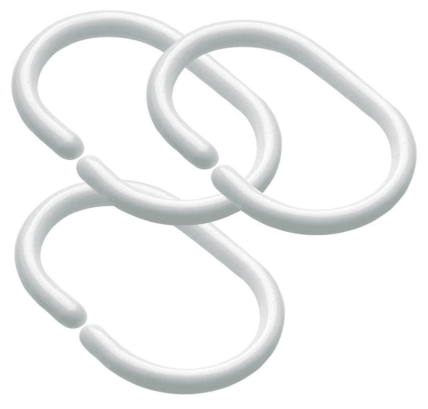 S-YLK001 · Кольца для шторы в ванную